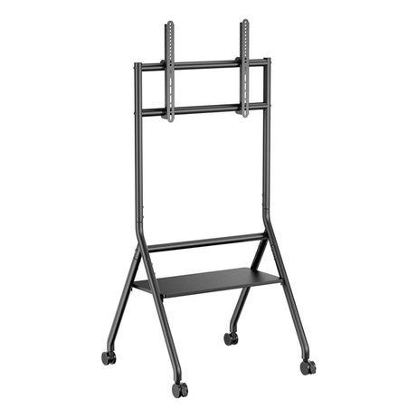 AISENS Soporte de suelo eco con rueda 1 bandeja para pantalla interactiva TV 80kg de 37 86 Negro - Imagen 1 de 7 AISENS Soporte de suelo eco con rueda 1 bandeja para pantalla interactiva TV 80kg de 37 86 Negro - Imagen 1 de 7