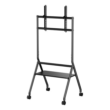 AISENS Soporte de suelo eco con rueda 1 bandeja para pantalla interactiva TV 80kg de 37 86 Negro - Imagen 4 de 7 AISENS Soporte de suelo eco con rueda 1 bandeja para pantalla interactiva TV 80kg de 37 86 Negro - Imagen 4 de 7