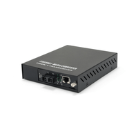 Miniatura 1 de CONVERTIDOR FIBRA LEVEL ONE FVM-1101 RJ45 ETHERNET A FIBRA MULTIMODO SC 2KM