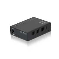 Miniatura 1 de CONVERTIDOR FIBRA LEVEL ONE GVT-2010 RJ45 ETHERNET A SFP GB PoE PD