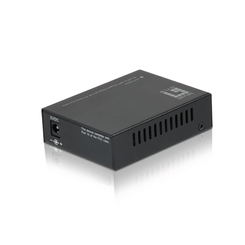 CONVERTIDOR FIBRA LEVEL ONE GVT-2010 RJ45 ETHERNET A SFP GB PoE PD