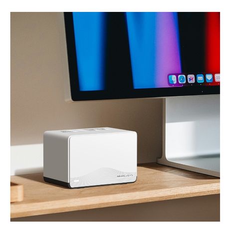 PUNTO DE ACCESO INTERIOR MESH WIFI 7 MERCUSYS HALO H27BE(2-PACK) 2880 Mbps 5GHz 1xRJ45 2.5Gbps 2x1Gb - Imagen 2 de 5 PUNTO DE ACCESO INTERIOR MESH WIFI 7 MERCUSYS HALO H27BE(2-PACK) 2880 Mbps 5GHz 1xRJ45 2.5Gbps 2x1Gb - Imagen 2 de 5