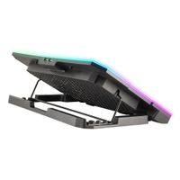 Miniatura 3 de BASE DE REFRIGERACION PARA PORTATILES NGS HERO STAND HASTA 15,6" 6 VENTILADORES PANTALLA LCD SOPORTE