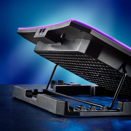 BASE DE REFRIGERACION PARA PORTATILES NGS HERO STAND HASTA 15,6" 6 VENTILADORES PANTALLA LCD SOPORTE - Imagen 5 de 8 BASE DE REFRIGERACION PARA PORTATILES NGS HERO STAND HASTA 15,6" 6 VENTILADORES PANTALLA LCD SOPORTE - Imagen 5 de 8