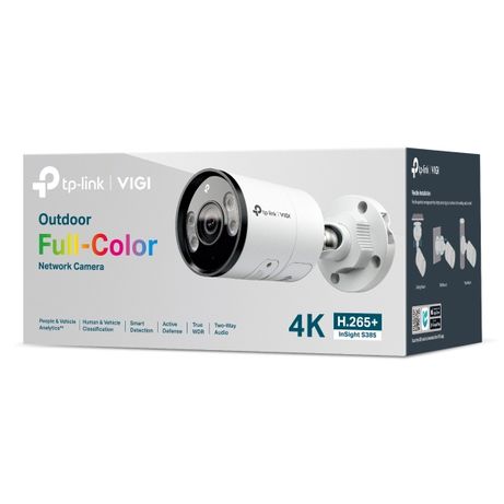 CAMARA VIGI INSIGHT TP-LINK BULLET INSIGHT S385 2.8MM 8MP - Imagen 5 de 5 CAMARA VIGI INSIGHT TP-LINK BULLET INSIGHT S385 2.8MM 8MP - Imagen 5 de 5