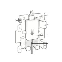 Miniatura 2 de KIT:WALL MOUNT BRACKET  CC5000-10  MK3XXX