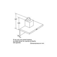 Miniatura 9 de CAMPANA CHIMENEA BALAY 3BC097EX ANCHO 90 CM INOX