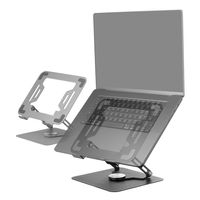 Miniatura 3 de SOPORTE DE PORTATIL MARS GAMING MARSN HASTA 17" GIRATORIO PLEGABLE DE ACERO NEGRO