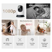 Miniatura 5 de CAMARA IP INTERIOR MERCUSYS MC200 FHD 360 AUDIO BIDIRECCIONAL VISION NOCTURNA
