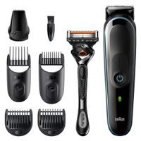 Miniatura 2 de CORTAPELO BRAUN MGK5345 4 CABEZALES REGULABLE RECARGABLE PARA CABELLO Y BARBA + GILLETTE