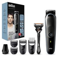 Miniatura 4 de CORTAPELO BRAUN MGK5345 4 CABEZALES REGULABLE RECARGABLE PARA CABELLO Y BARBA + GILLETTE