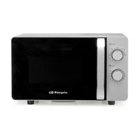 Miniatura 2 de HORNO MICROONDAS SIN GRILL ORBEGOZO MI2062CE 20 LITROS INOX