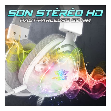 Spirit of Gamer Auriculares Elite H-40 Blanco - Imagen 3 de 4 Spirit of Gamer Auriculares Elite H-40 Blanco - Imagen 3 de 4