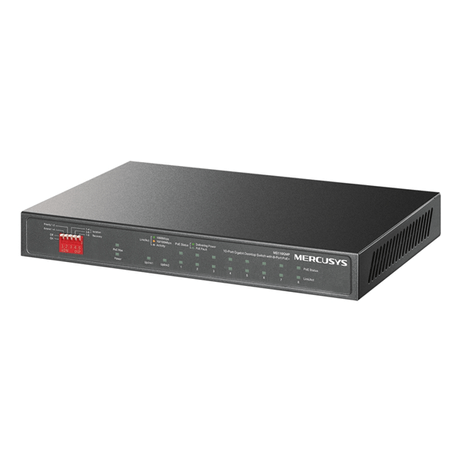 SWITCH POE+ NO GESTIONABLE MERCUSYS MS110GMP 10P 8xRJ45 Gb PoE+ 2xRJ45 Gb 11W - Imagen 1 de 2 SWITCH POE+ NO GESTIONABLE MERCUSYS MS110GMP 10P 8xRJ45 Gb PoE+ 2xRJ45 Gb 11W - Imagen 1 de 2