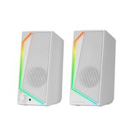 Miniatura 3 de ALTAVOCES 2.0 MARS GAMING MS72W WHITE 15W JACK 3.5mm ILUMINACION RGB CONTROL DE VOLUMEN ENTRADA JACK