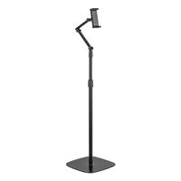 Miniatura 4 de SOPORTE AISENS SUELO UNIVERSAL AJUSTABLE (3 PIVOTES) TABLET NEGRO