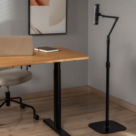 SOPORTE AISENS SUELO UNIVERSAL AJUSTABLE (3 PIVOTES) TABLET NEGRO - Imagen 5 de 8 SOPORTE AISENS SUELO UNIVERSAL AJUSTABLE (3 PIVOTES) TABLET NEGRO - Imagen 5 de 8
