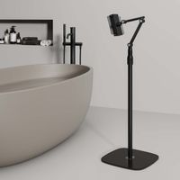 Miniatura 6 de SOPORTE AISENS SUELO UNIVERSAL AJUSTABLE (3 PIVOTES) TABLET NEGRO