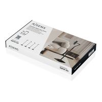 Miniatura 7 de SOPORTE AISENS SUELO UNIVERSAL AJUSTABLE (3 PIVOTES) TABLET NEGRO