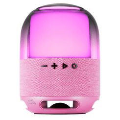 ALTAVOZ BLUETOOTH PORTABLE MARS GAMING MSFLOWP ROSA 15W DEEPBASS BT MicroSD RGB 360 BAT 6h