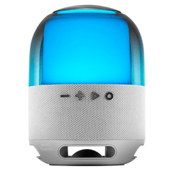 ALTAVOZ BLUETOOTH PORTABLE MARS GAMING MSFLOWW GRIS 15W DEEPBASS BT MicroSD RGB 360 BAT 6h