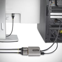 Miniatura 9 de Hub Multiplicador MST de 2 Puertos DisplayPort - Divisor DP