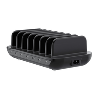 Miniatura 1 de ESTACION DE CARGA USB CONCEPTRONIC 160W OZUL07B 7xUSB-C PD COLOR NEGRO