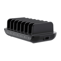 ESTACION DE CARGA USB CONCEPTRONIC 160W OZUL07B 7xUSB-C PD COLOR NEGRO