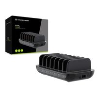Miniatura 3 de ESTACION DE CARGA USB CONCEPTRONIC 160W OZUL07B 7xUSB-C PD COLOR NEGRO
