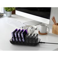 Miniatura 4 de ESTACION DE CARGA USB CONCEPTRONIC 160W OZUL07B 7xUSB-C PD COLOR NEGRO