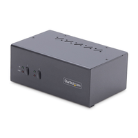 Miniatura 1 de 2-Port Dual-DisplayPort KVM Switch 4K