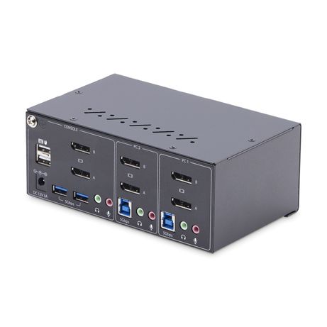 2-Port Dual-DisplayPort KVM Switch 4K - Imagen 4 de 5 2-Port Dual-DisplayPort KVM Switch 4K - Imagen 4 de 5