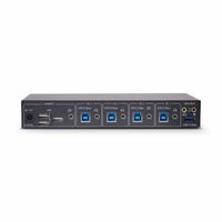 Miniatura 3 de Switch KM/USB 4 Puertos con Roaming del Rat n Conmutador USB