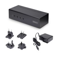 Miniatura 2 de SWITCH KVM DE 4 PUERTOS PARA 2 MONITORES DISPLAYPORT - 4K