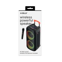 Miniatura 9 de Celly Altavoz + Micrófono Inalámbrico 40W