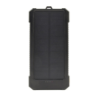 Miniatura 1 de POWERBANK SOLAR GEMBIRD 10000 mAh NEGRO