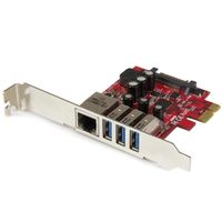 Miniatura 2 de 3Pt PCIe USB 3.0 Card+Gigabit Ethernet