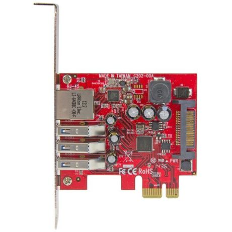 3Pt PCIe USB 3.0 Card+Gigabit Ethernet - Imagen 3 de 6 3Pt PCIe USB 3.0 Card+Gigabit Ethernet - Imagen 3 de 6