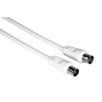 Miniatura 1 de HAMA Cable Antena M-H 75db 3m Blanco S/B