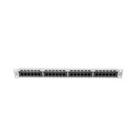 Miniatura 4 de PATCH PANEL LANBERG CAT.6 UTP 24 PUERTOS 1U RACK 19" GRIS