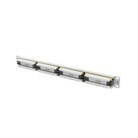 Miniatura 5 de PATCH PANEL LANBERG CAT.6 UTP 24 PUERTOS 1U RACK 19" GRIS