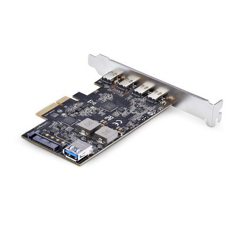 Tarjeta PCIe de 5 Puertos USB de 10Gbps 4x USB-C / 1x USB-A - Imagen 3 de 15 Tarjeta PCIe de 5 Puertos USB de 10Gbps 4x USB-C / 1x USB-A - Imagen 3 de 15