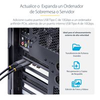 Miniatura 11 de Tarjeta PCIe de 5 Puertos USB de 10Gbps 4x USB-C / 1x USB-A