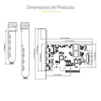 Miniatura 14 de Tarjeta PCIe de 5 Puertos USB de 10Gbps 4x USB-C / 1x USB-A