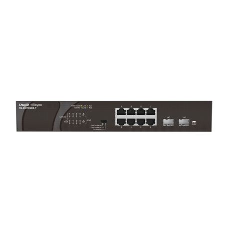 SWITCH RUIJIE REYEE RG-ES110GDS-P GIGALAN 8p SFP 2p POE - Imagen 2 de 4 SWITCH RUIJIE REYEE RG-ES110GDS-P GIGALAN 8p SFP 2p POE - Imagen 2 de 4