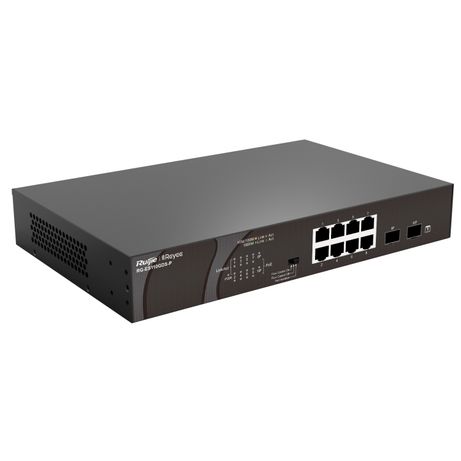 SWITCH RUIJIE REYEE RG-ES110GDS-P GIGALAN 8p SFP 2p POE - Imagen 3 de 4 SWITCH RUIJIE REYEE RG-ES110GDS-P GIGALAN 8p SFP 2p POE - Imagen 3 de 4
