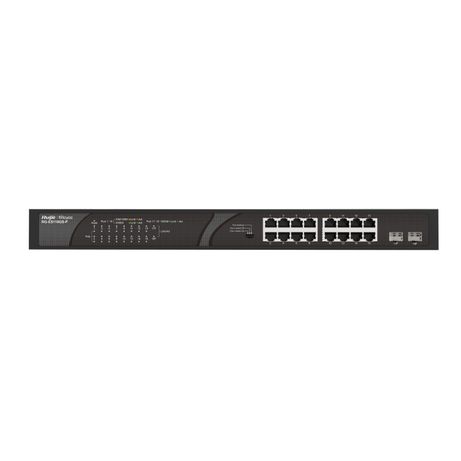SWITCH RUIJIE REYEE RG-ES118GS-P GIGALAN 16p SFP 2p POE - Imagen 2 de 5 SWITCH RUIJIE REYEE RG-ES118GS-P GIGALAN 16p SFP 2p POE - Imagen 2 de 5