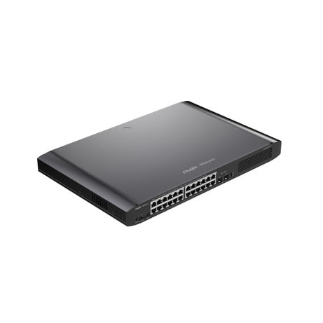 SWITCH RUIJIE REYEE RG-ES226GC-P GIGALAN 24p SFP 2p POE+ 370w - Imagen 2 de 3 SWITCH RUIJIE REYEE RG-ES226GC-P GIGALAN 24p SFP 2p POE+ 370w - Imagen 2 de 3