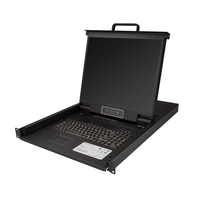 Miniatura 1 de KVM Console 1U Rackmount/8PorVGA LCD/19"