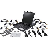 Miniatura 2 de KVM Console 1U Rackmount/8PorVGA LCD/19"